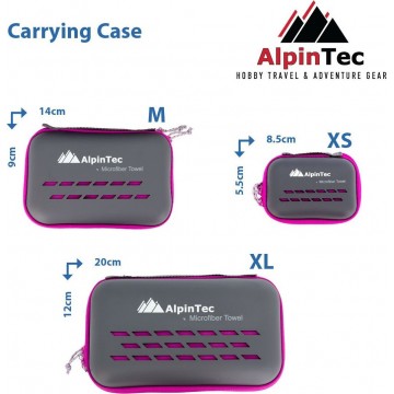 ΠΕΤΣΕΤΑ MICROFIBER DRYFAST ALPINTEC 50X100cm MS-M-GY